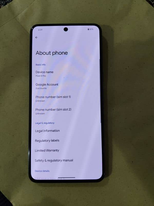 Google Pixel 8 Pro With Box and Accessories 2