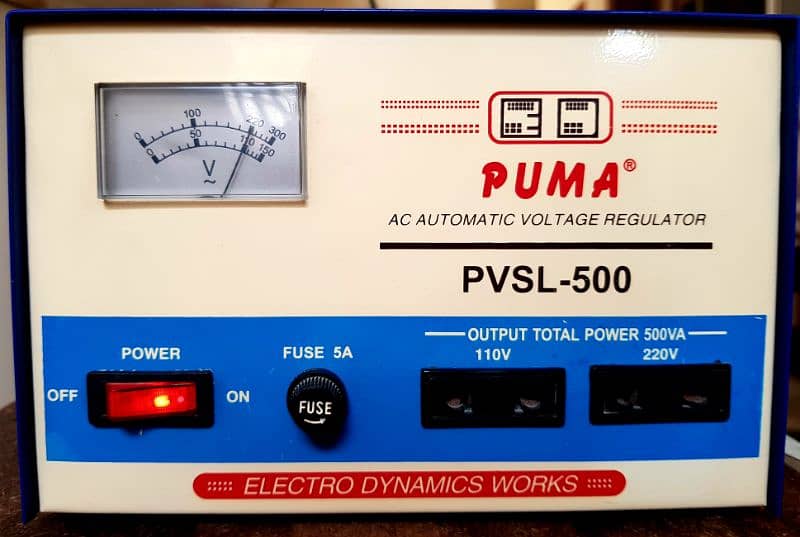 Puma AC Automatic Voltage Regulator Stabilizer 0