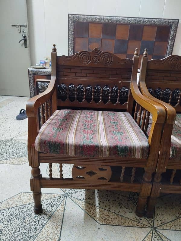 wooden sofa set for sale 3