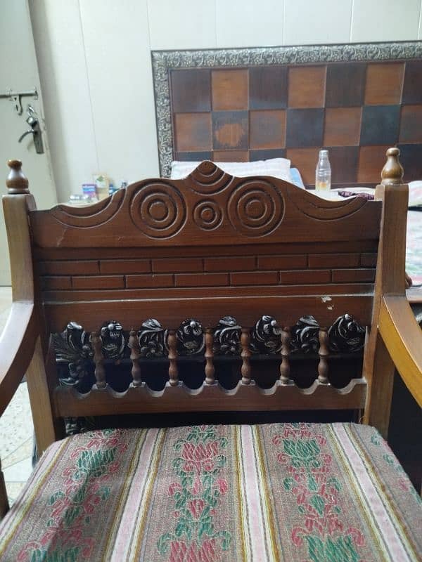 wooden sofa set for sale 5