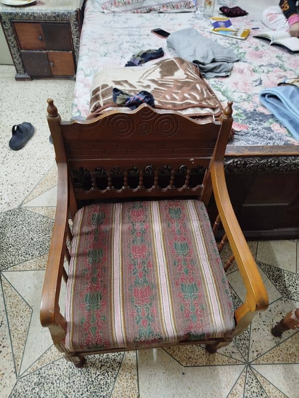 wooden sofa set for sale 7