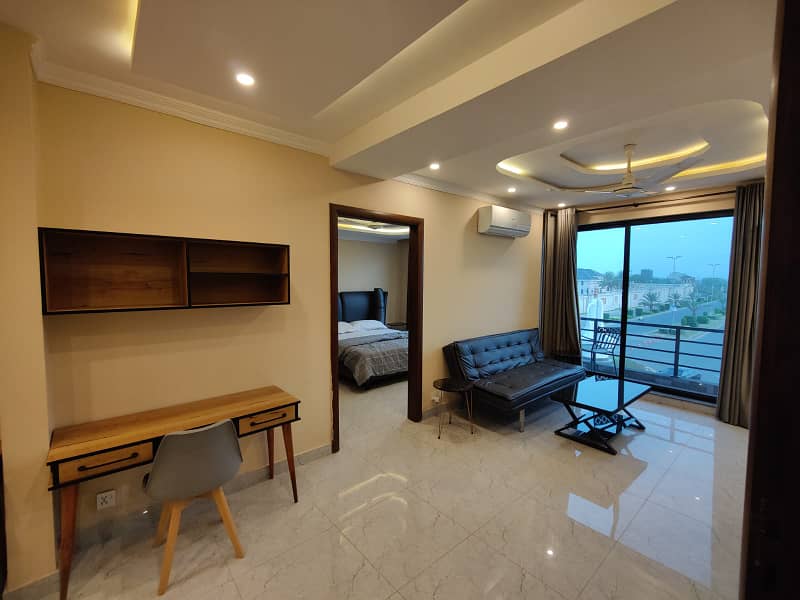 1 Bed Luxury Furnished Apartment For Rent in Bahria Town Lahore. 2