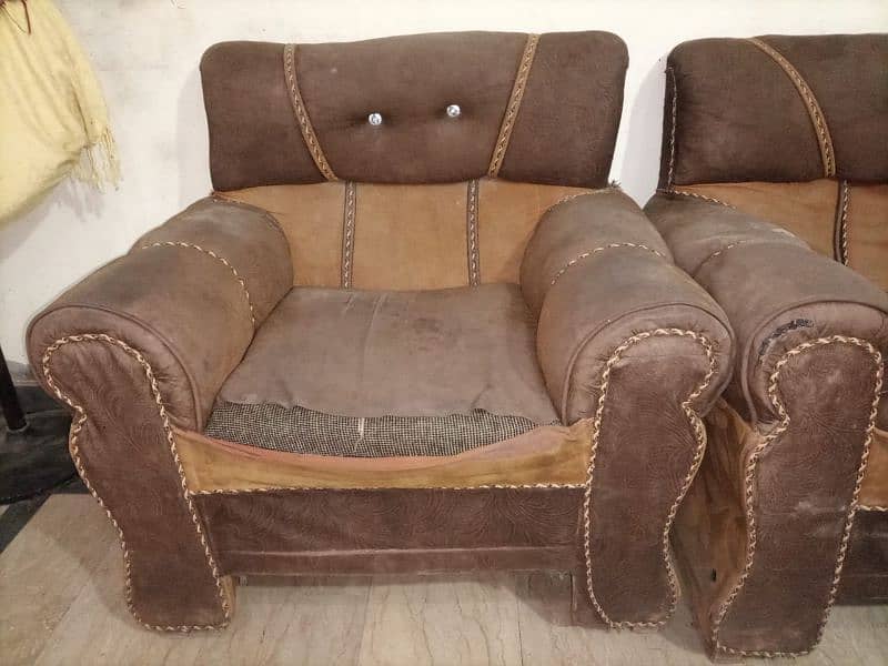 1,2,3 seeter sofa set 0