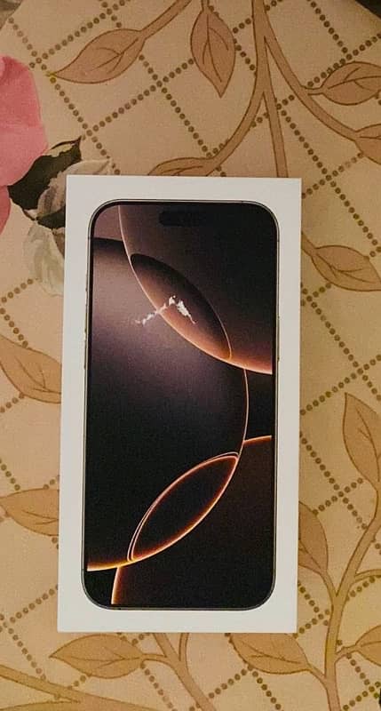 iphone 16 Pro Max 1TB desert titanium 0