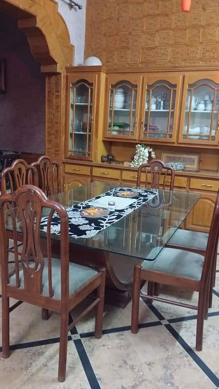 wooden dining table 0