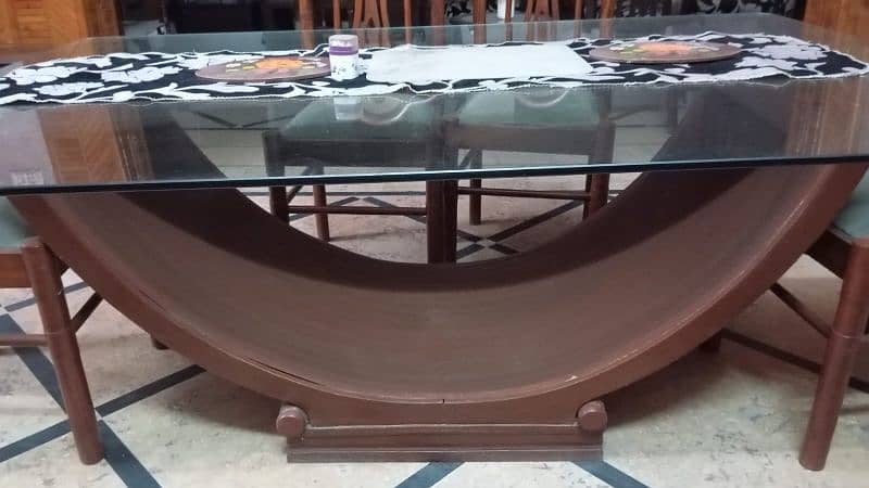 wooden dining table 2