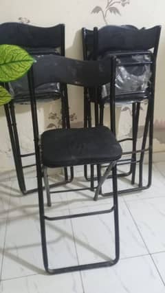 Foldable Counter chairs