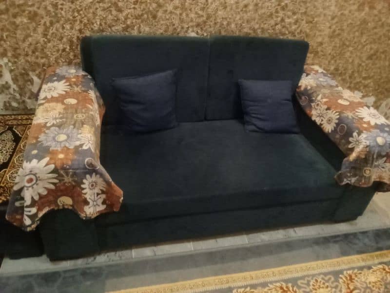 2 seater sofa with center table 5