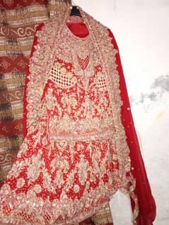 bridal lengha barae frokht with bridal set