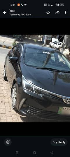 Toyota Corolla XLI 2015