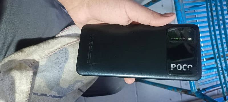 Poco m3 all okay 4/128 condition 8/10 3