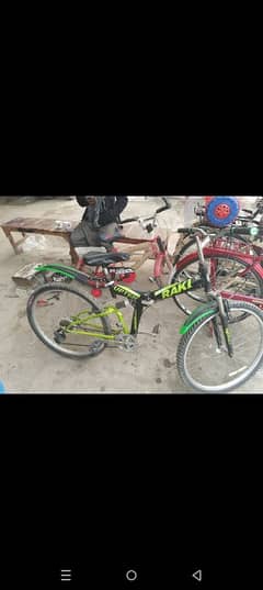 folding used bicycle urgent for sale. whatsapp#03151457984