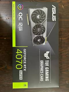 Brand New GeForce RTX 4070 Super Asus TUF Gaming Graphics Card OC