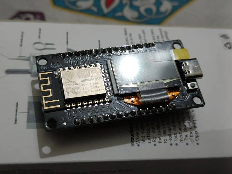 nodemcu Esp8266 with display built-in type c 0