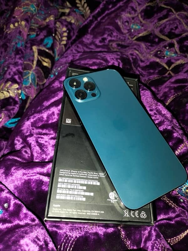 IPhone 12 Pro Max 128GB (PTA Approved) 0