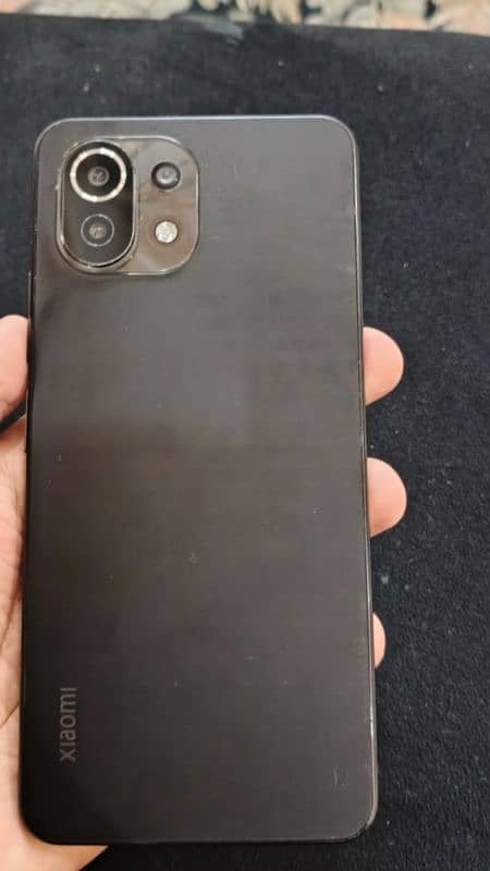 Xiaomi mi 11 lite matte black color 1