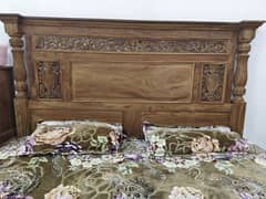 Sheesham wood (Taali) Solid Bed Set