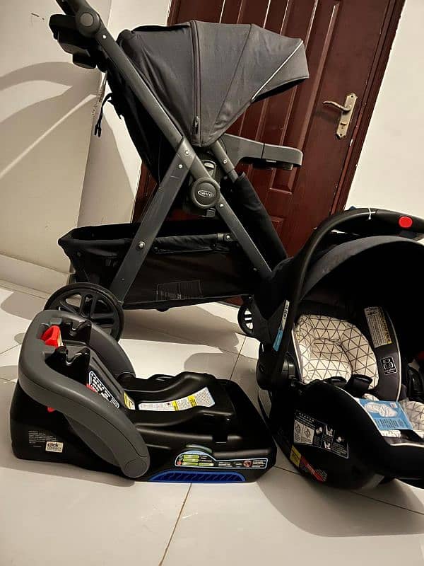 Graco Modes Bassinet Travel System | Stroller & Infant Car Seat 2