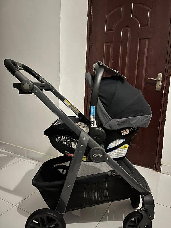 Graco Modes Bassinet Travel System | Stroller & Infant Car Seat 5