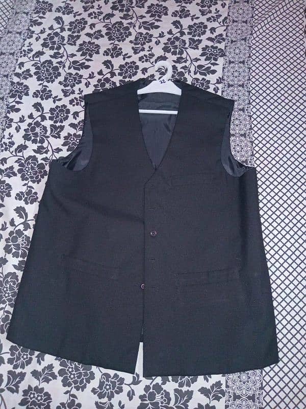 Grey and Greenish Suit, Black Waist Coat and Blue Coat in Rs 10000 0