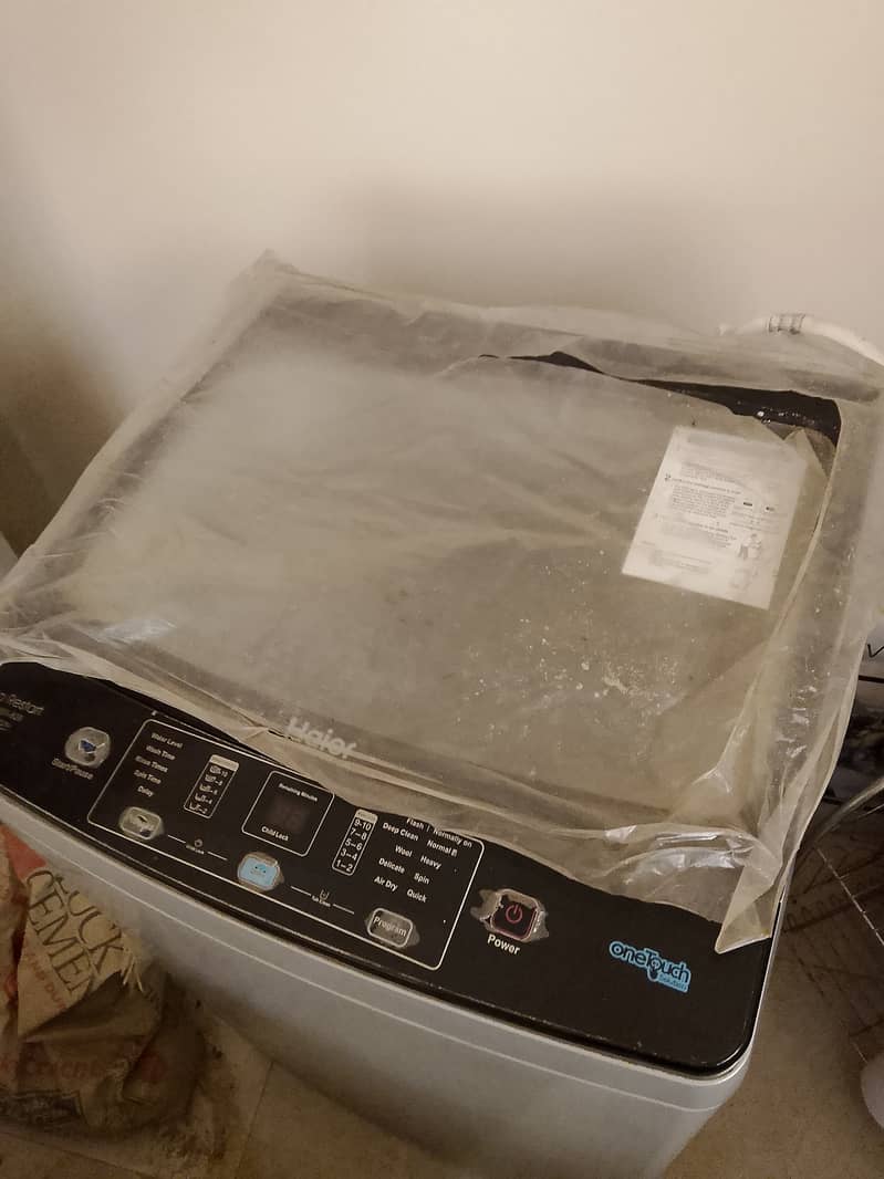 Haier automatic washing machine for sale in very good working conditi 3