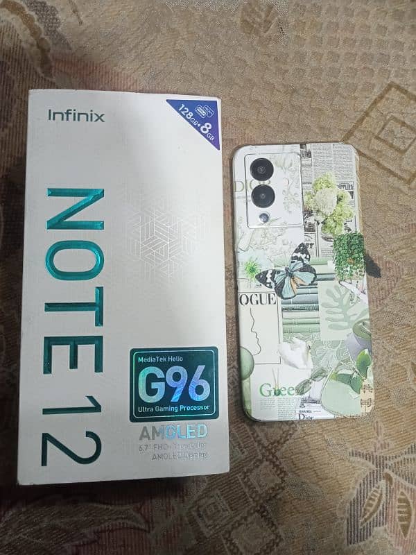 Infinix not 12 8+8+8+128 0