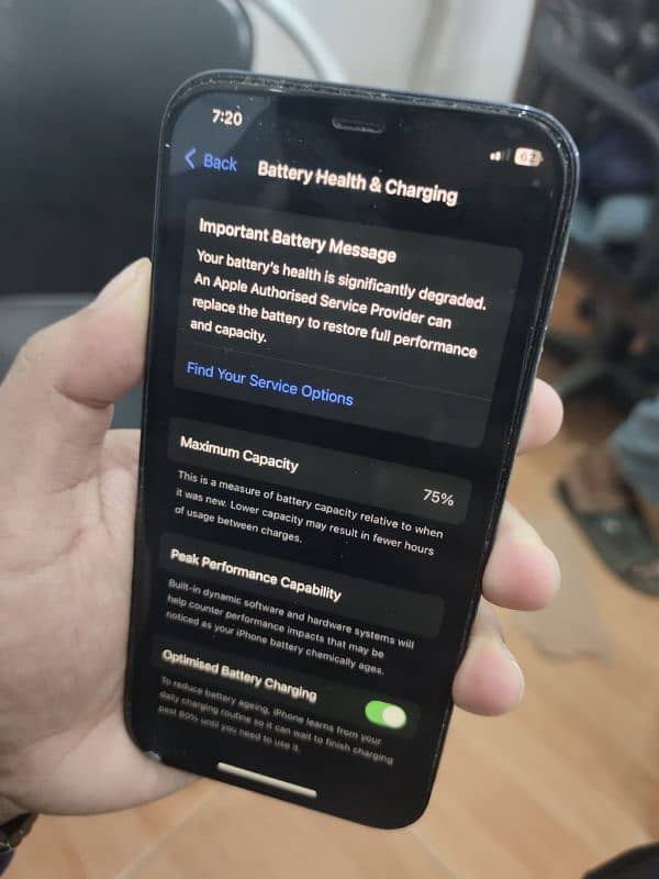 Iphone 12 pro 256gb  75 battery health 2
