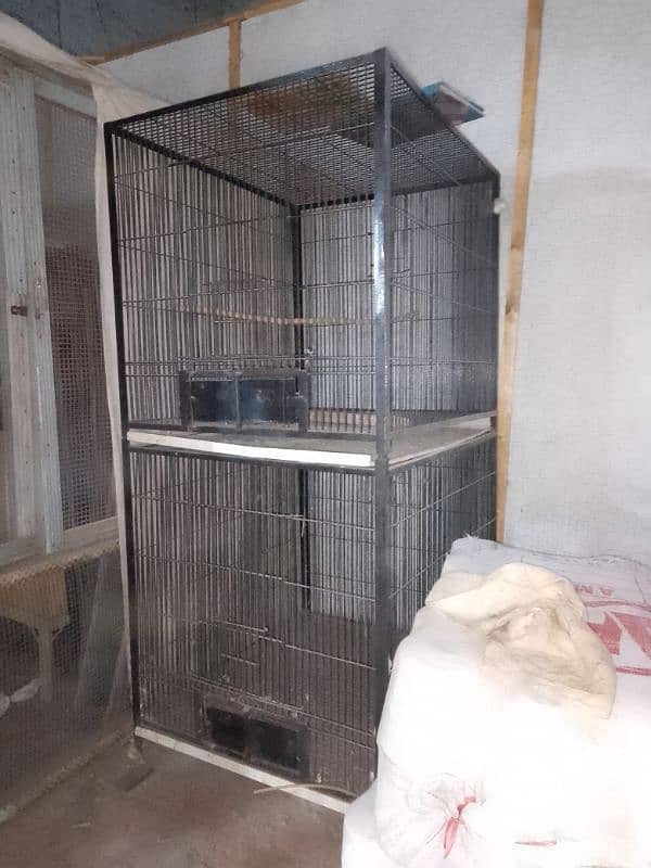 3 cages for sale contact number 03219658214. M Saeed Ahmed 0