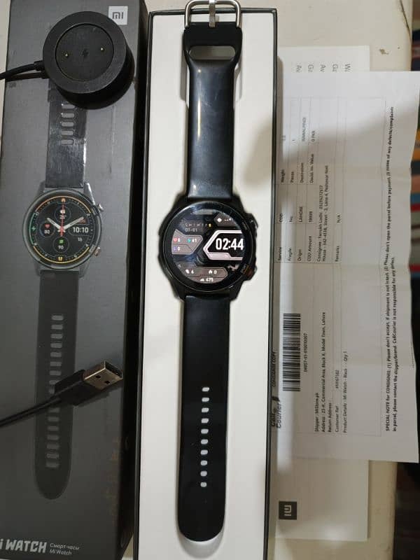 MI Smart Watch with Original Box and Charger 1