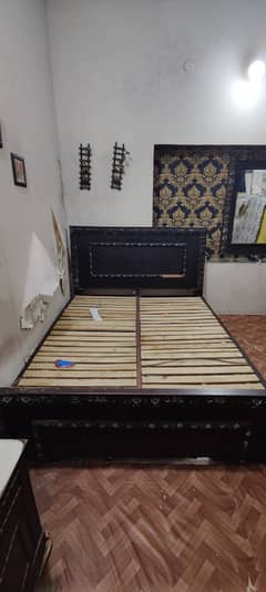 wooden bed for sale