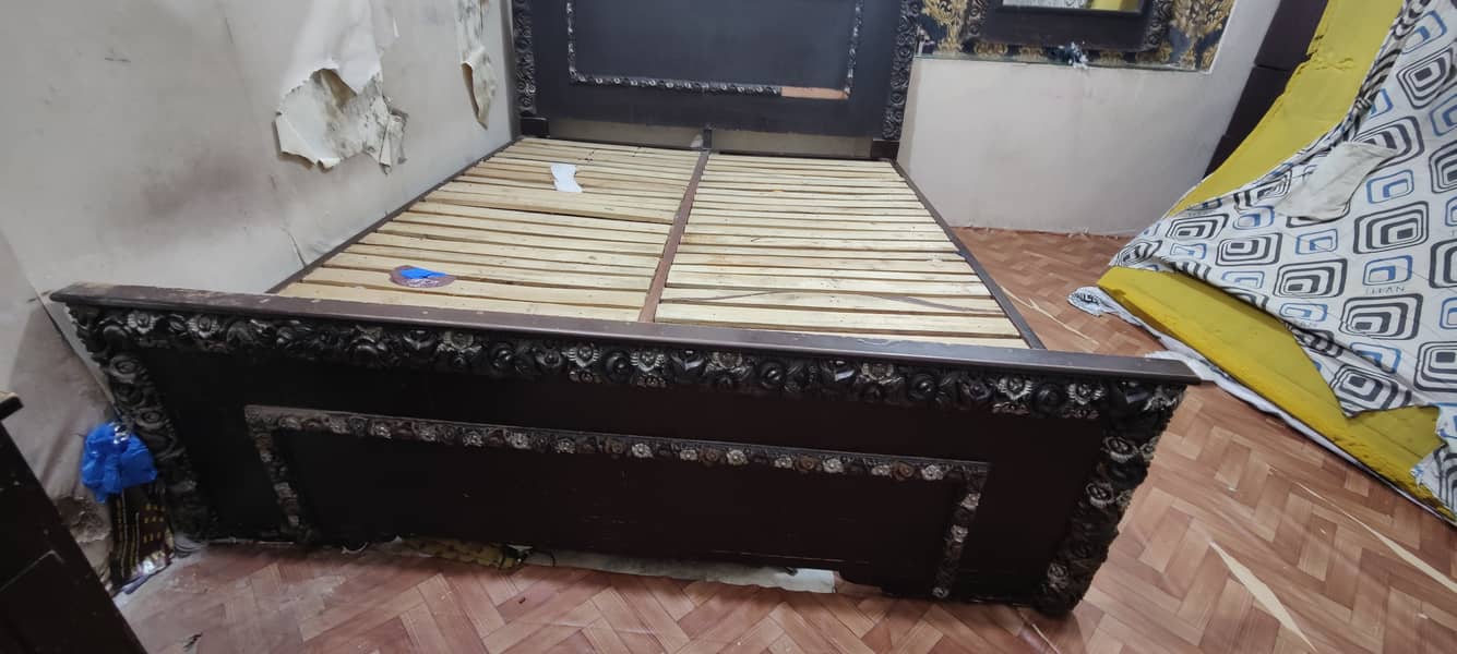 wooden bed for sale 1