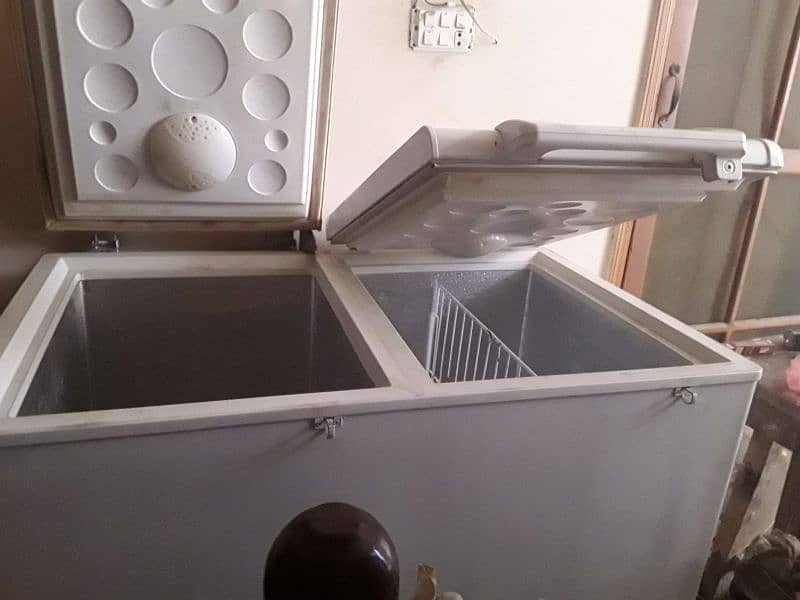 Two Door Fridge & Deep Freezer 3