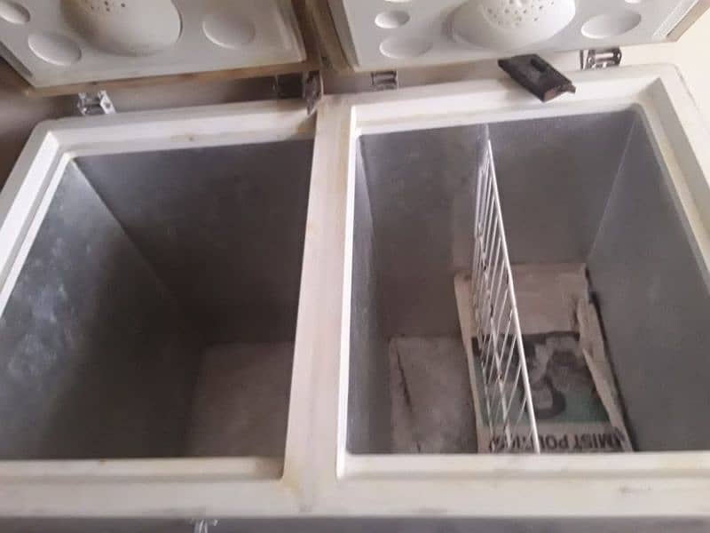 Two Door Fridge & Deep Freezer 5