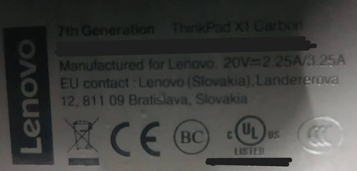 Lenovo X1 Carbon i7 4K Display for Sale in Good Condition 16/512 18