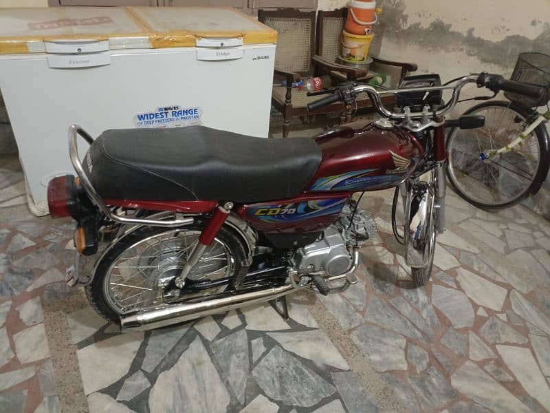 Honda 70 cc model 23 ship 24 invice ki de urgent sle kom paiso zrort d 2