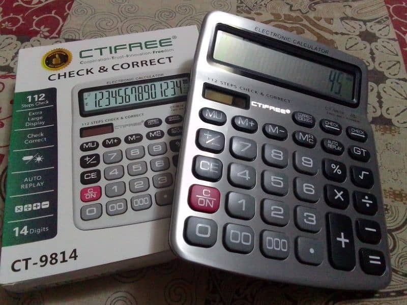 calculator new 14 Digits New Extra long display 1