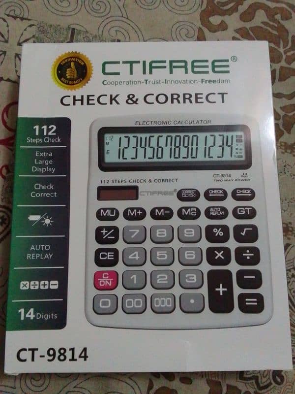 calculator new 14 Digits New Extra long display 2