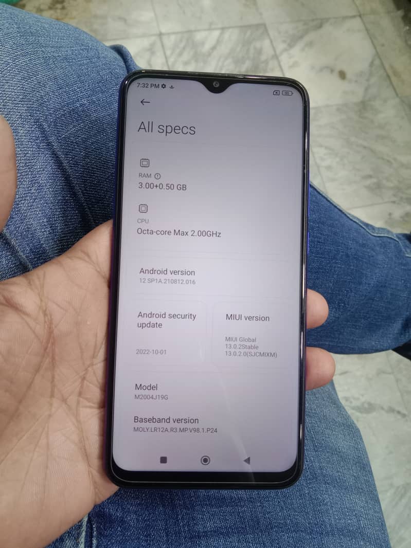 REDMI 9 3GB 32GB CONDITION 10/9 6