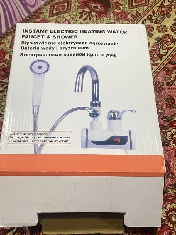 Electric Heating water faucet and shower 0