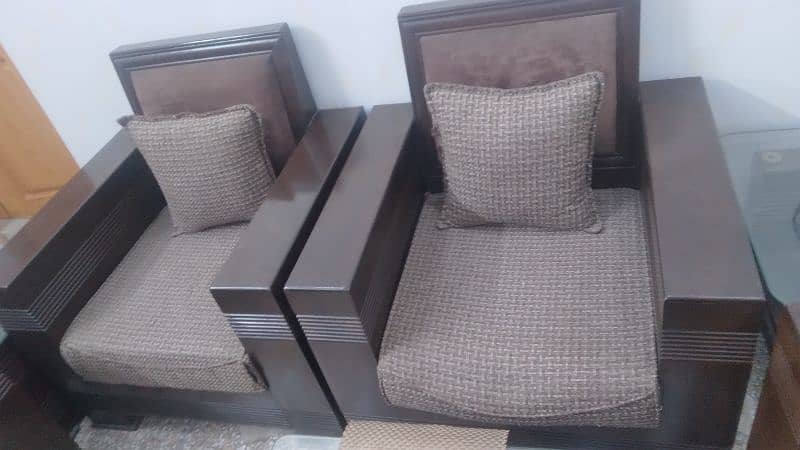 9 seater wooden sofa 2