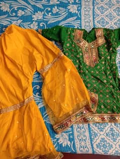 mehndi dress for 6 to 8 years old girl