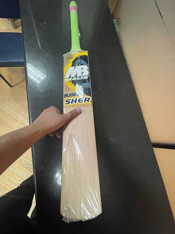 hard ball cricket bat bubber sher 1