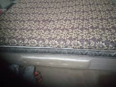 King size double bed with mattress urgently sell