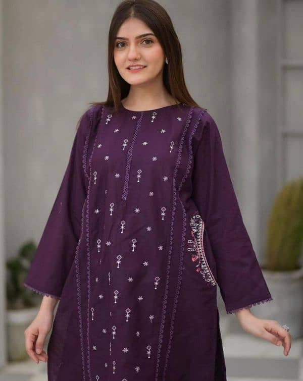 khaddar 2 piece winter stitch 12