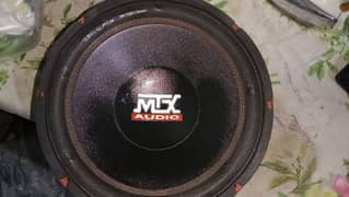 MTX Woofer 12" Made In USA & Woofer Box ( 0303 6350344 )