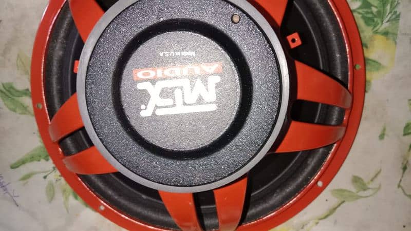 MTX Woofer 12" Made In USA & Woofer Box ( 0303 6350344 ) 6