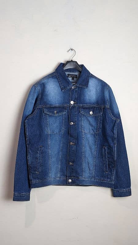 Denim Jacket for Men's - Mid Blue 0