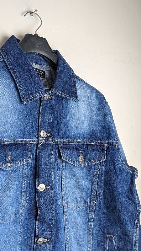 Denim Jacket for Men's - Mid Blue 1