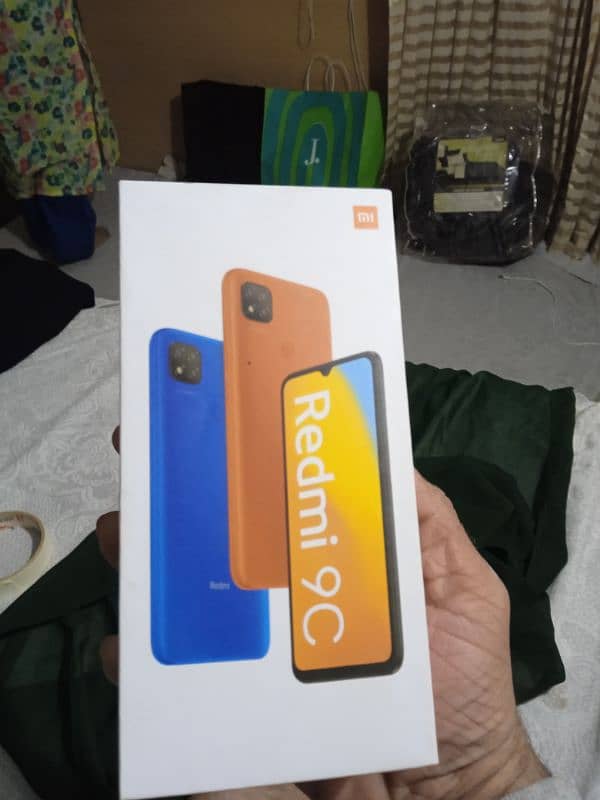 Redmi 9c with box 0