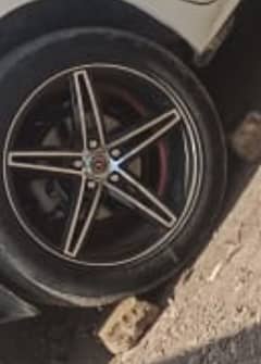 17inchs rims and tires for sell in good condition